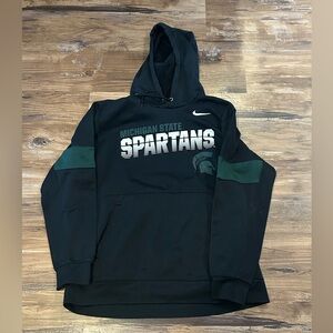 Nike Dri Fit Michigan State Spartans Hoodie Size XL